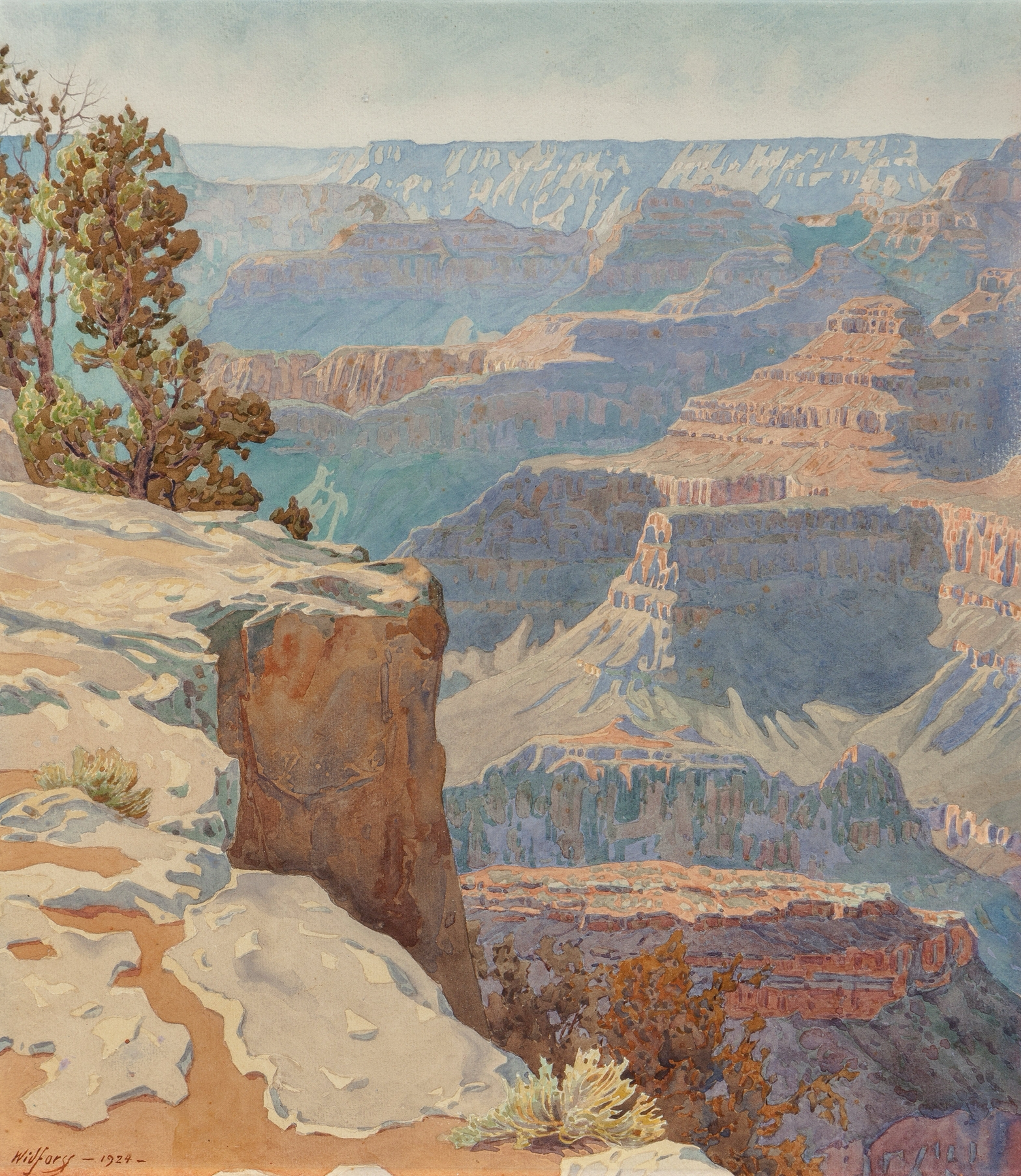 Grand Canyon (1924) by Gunnar Mauritz Widforss