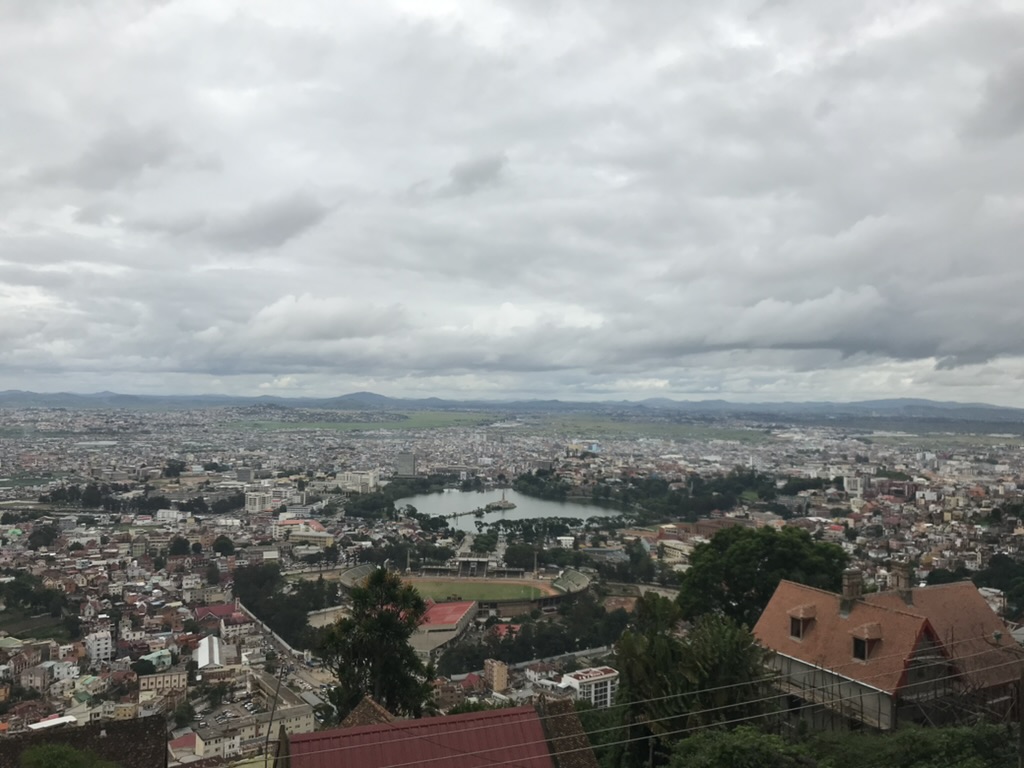 a view of Lake Anosy from Haute Ville